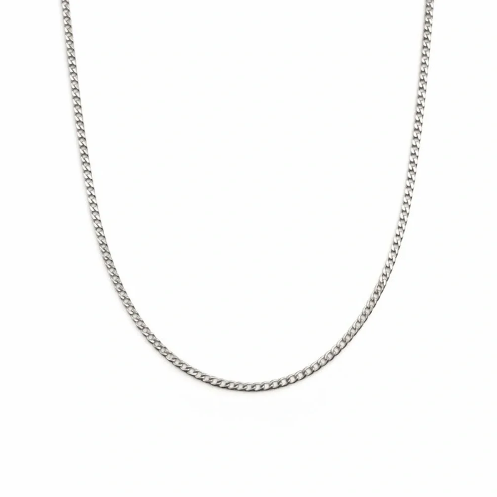 S925 | 2mm | Sterling Silver | Curb Link Chain
